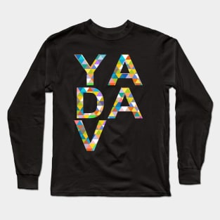 Yadav, name, typography Long Sleeve T-Shirt